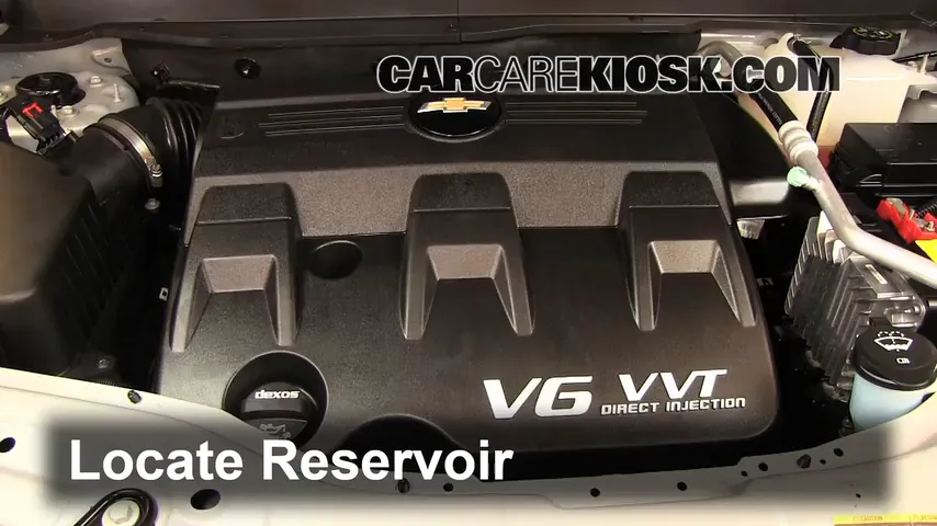 2012 Chevrolet Captiva Sport LTZ 3.0L V6 FlexFuel Windshield Washer Fluid